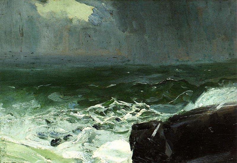 George Wesley Bellows Nahender Regen oil painting picture